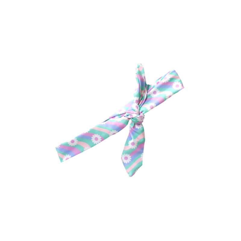 Pastel Daisy Headwrap|One Size