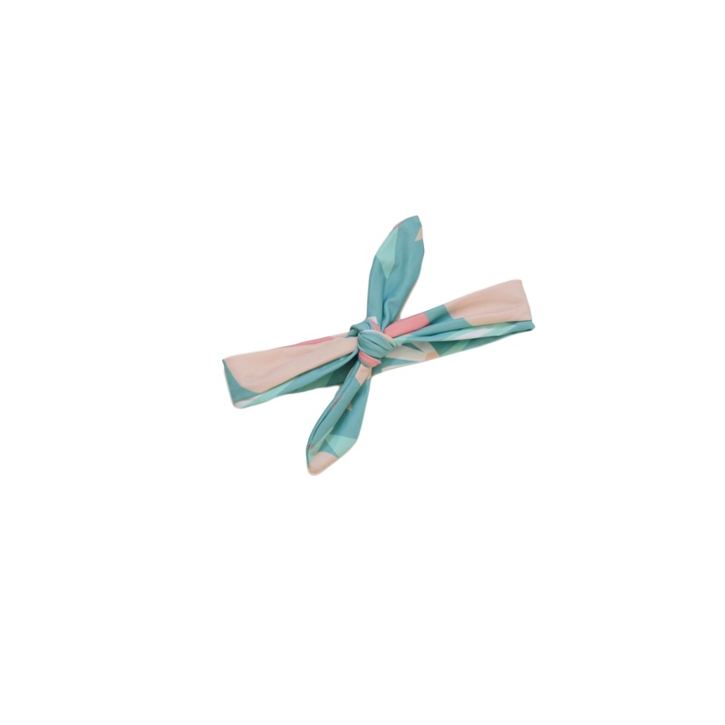 Peach Print Headwrap|One Size