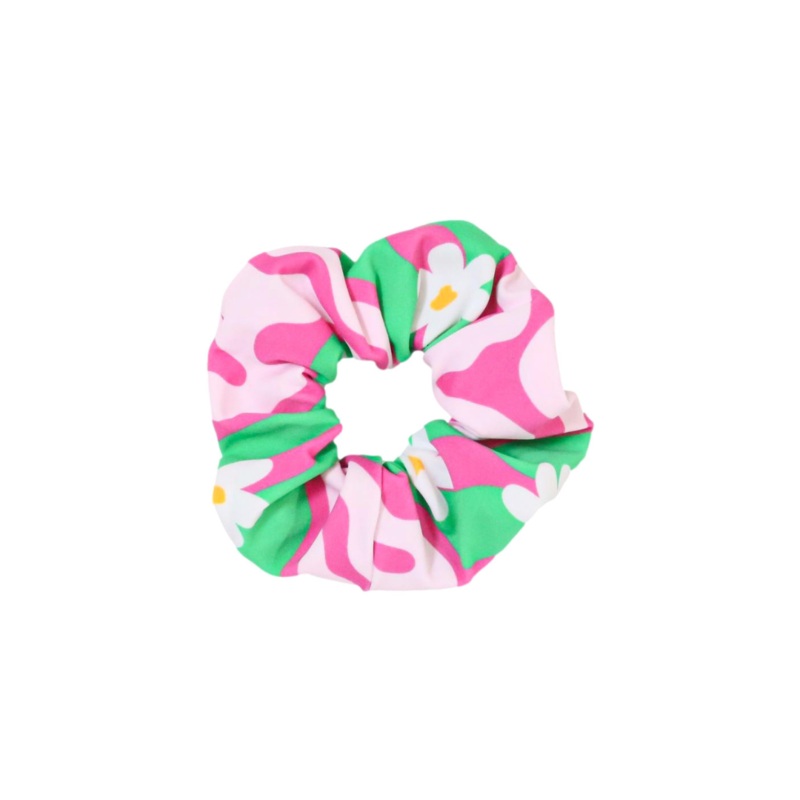 Swirl Daisy Scrunchie|One Size