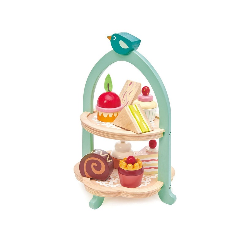 Tender Leaf Toys Birdie Afternoon Tea Stand