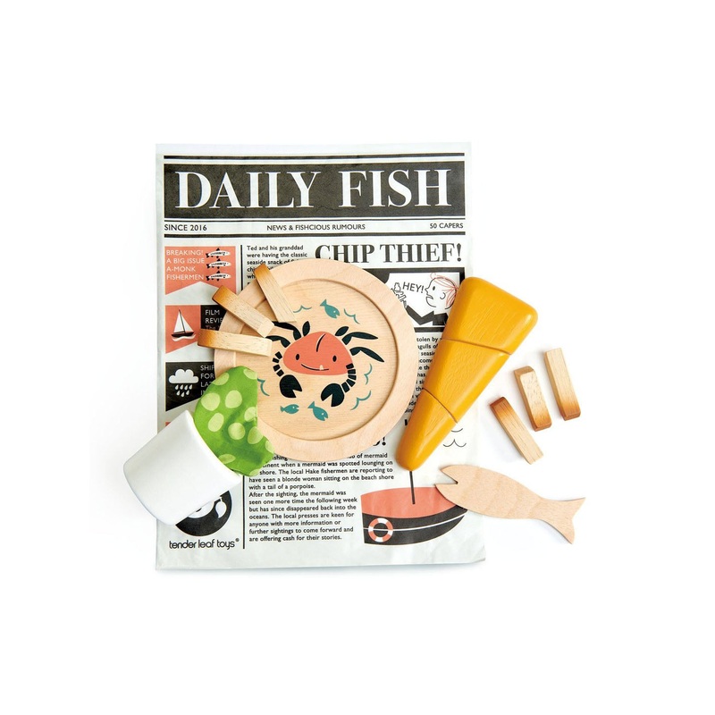 Tender Leaf Toys Fish and Chips Supper