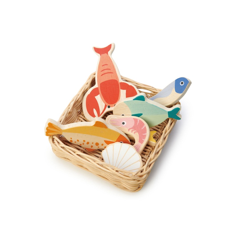 Tender Leaf Toys Seafood Basket