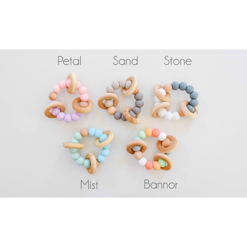 Classic Teether|Stone|Mist|Petal|Sand|Bannor