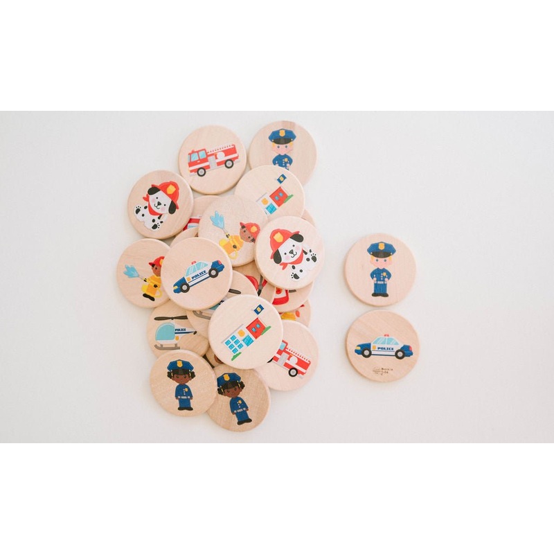 First Responders Matching Tiles