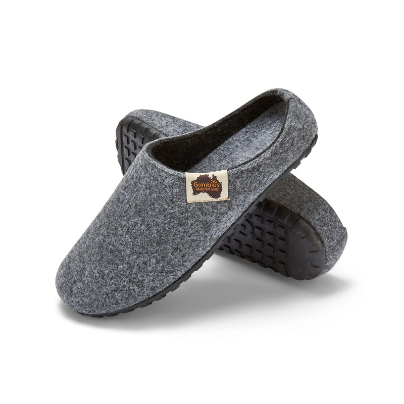 Outback Slippers – Women’s – Grey & Charcoal