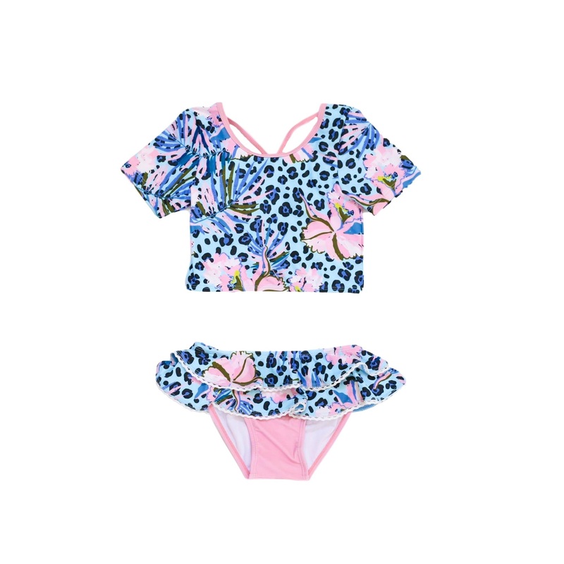 Parrot Cay Two Piece Swimsuit|12m|2t|3t|4t|5y|6y|7y|8y|10y|12y