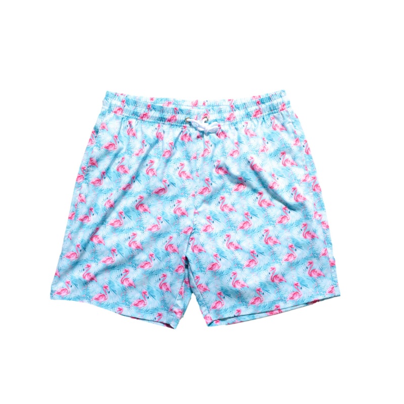 Playa Flamingo Men’s Trunks|X-SMALL|SMALL|MEDIUM|LARGE|X-LARGE