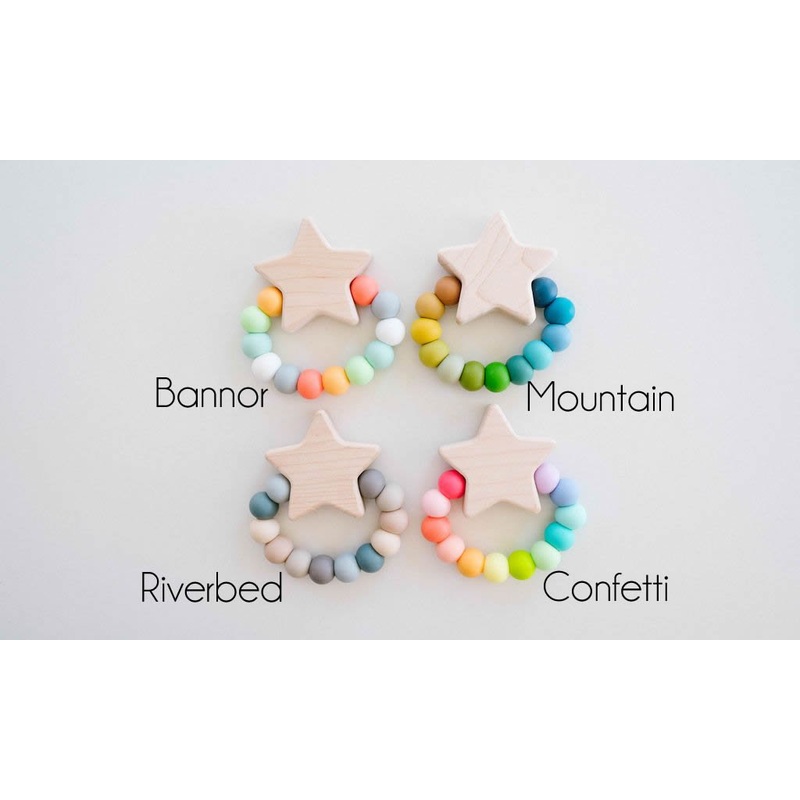 Star Charm Teether|Mountain|Bannor|Riverbed|Confetti