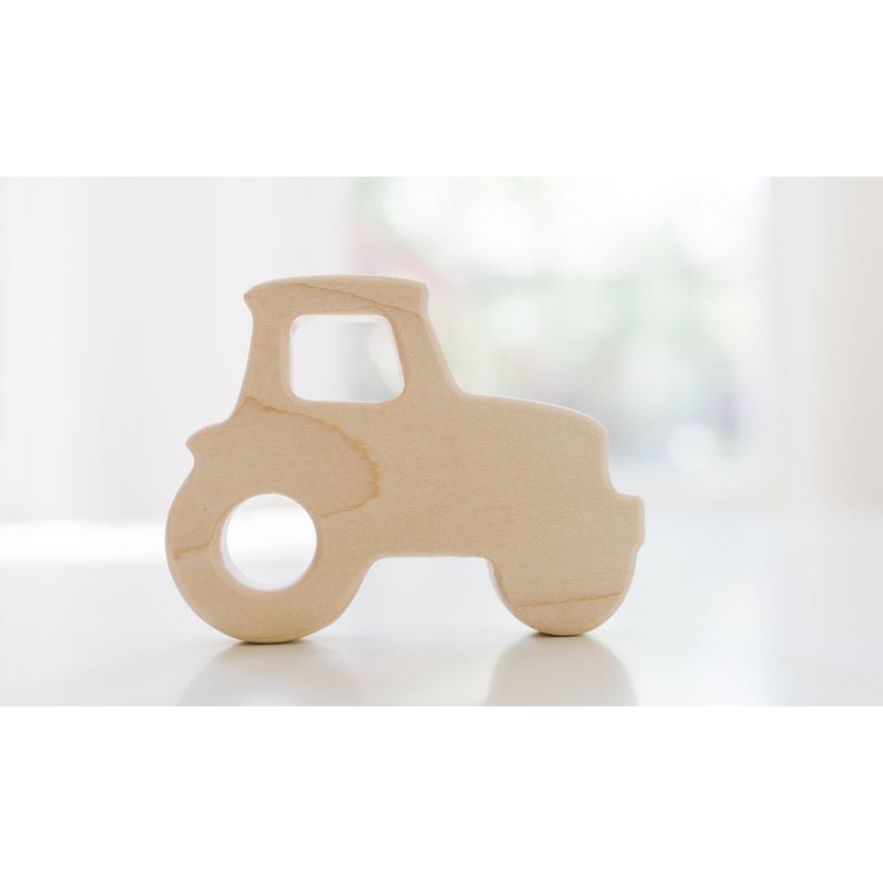 Tractor Wooden Grasping Toy