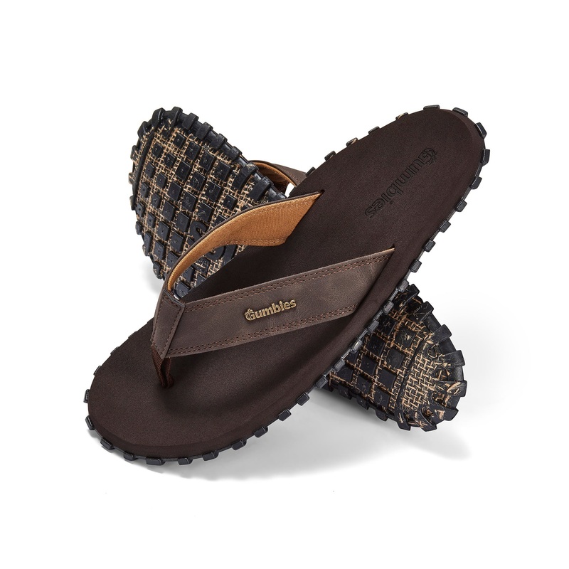 Vegovert Flip-Flops – Men’s – Brown