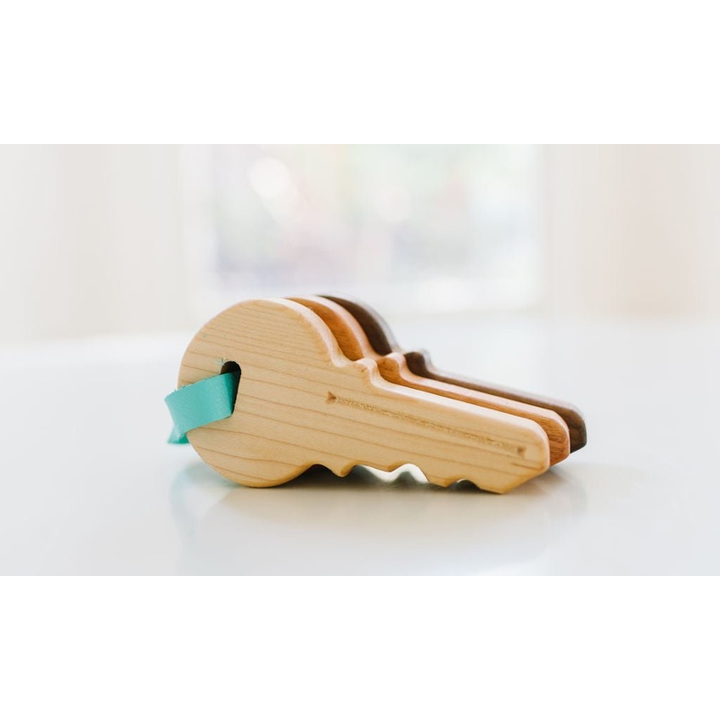 Wooden Toy Keys