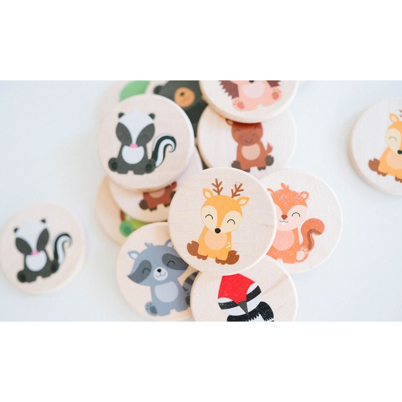 Woodland Matching Tiles