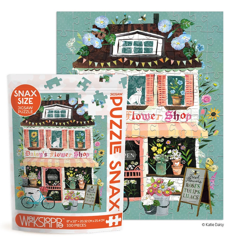 Daisy’s Flower Shop 100 Piece Puzzle Snax