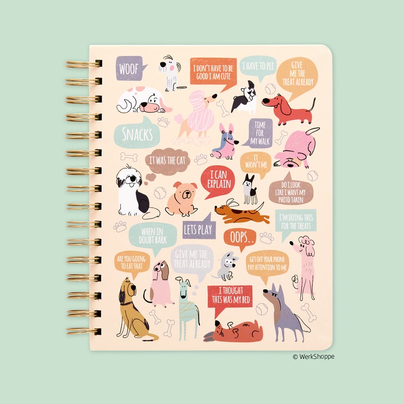 If Dogs Could Talk Spiral Notebook