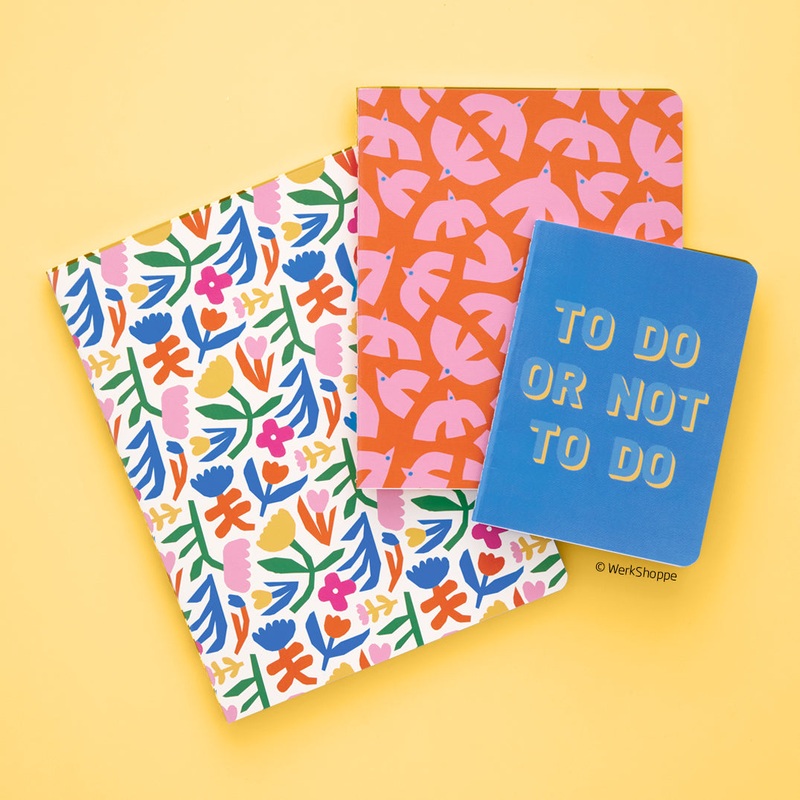To Do Or Not To Do Stitched Notebook Set