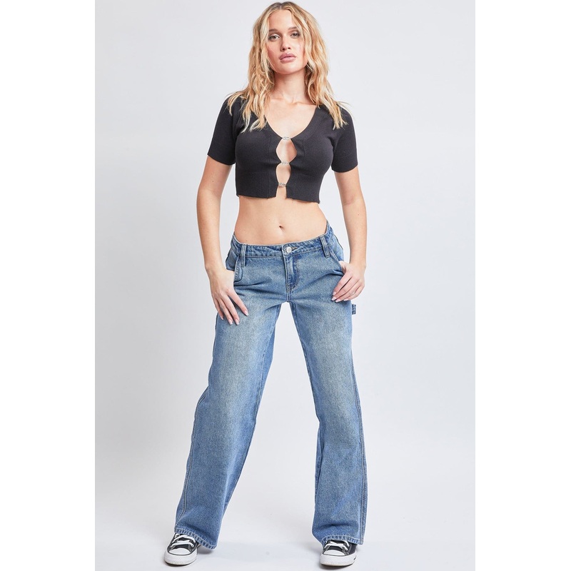 Women’s Dream Mid-Rise Utility Straight Leg Jeans