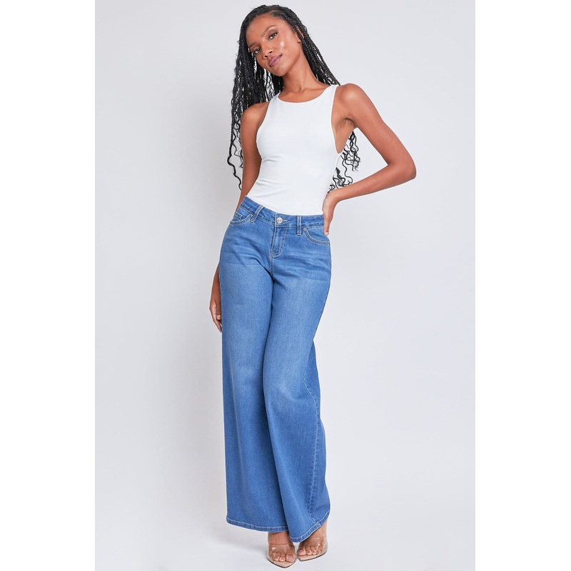 Women’s Essential Low Rise Wide Leg Jeans
