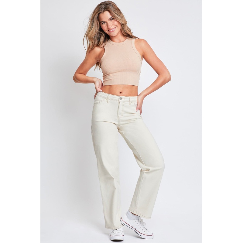 Women’s High Rise Carpenter Straight Leg Pants