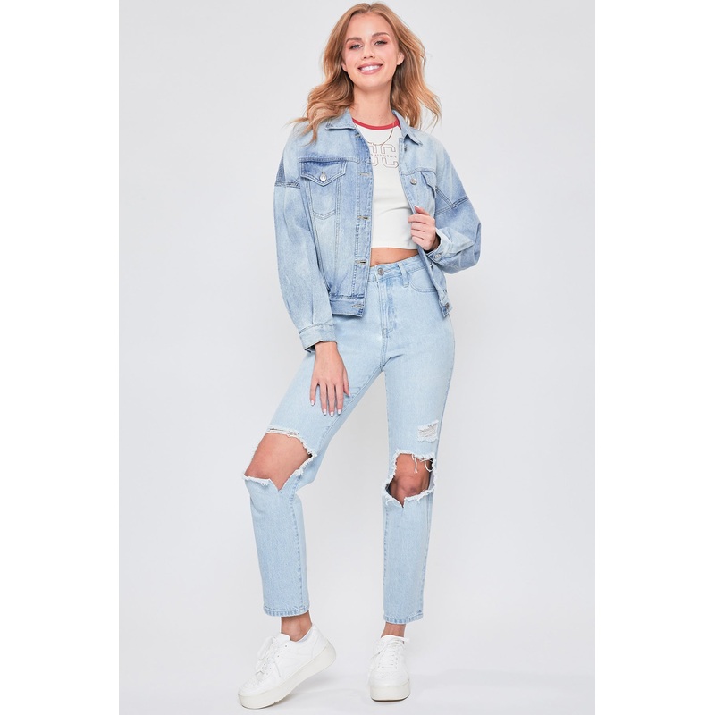 Women’s Hybrid Dream Mom Fit Ankle Jeans