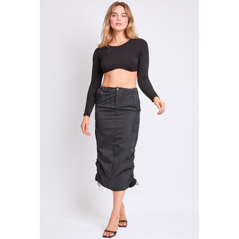 Women’s Midi Cargo Parachute Skirt
