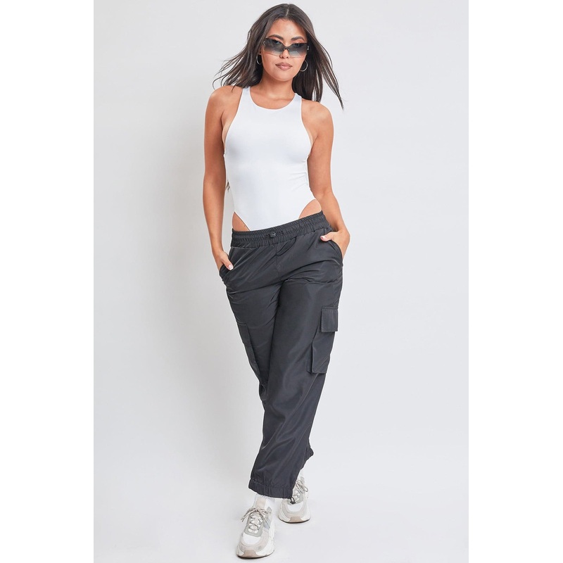 Women’s Nylon Cargo Jogger|Black|Warm Sand|S|M|L|XL