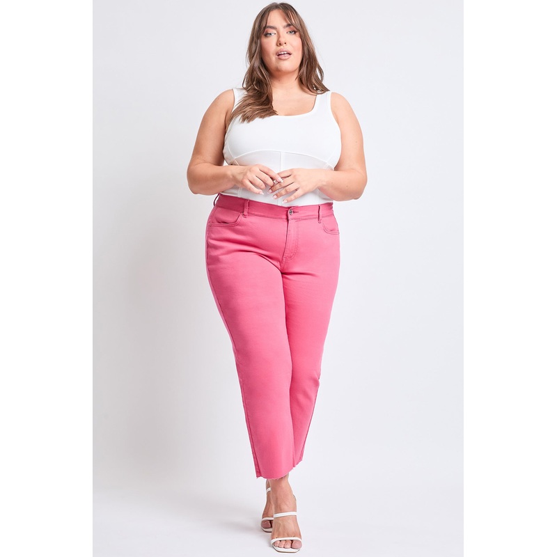 Women’s Plus Hyperstretch Cropped Wide Leg Pants