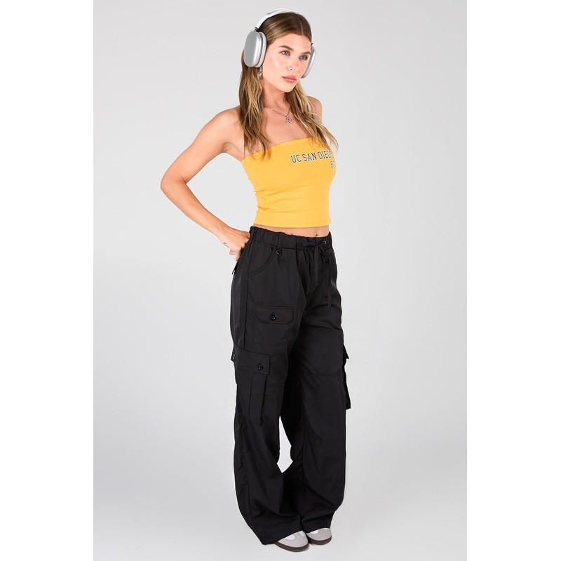 Women’s Relaxed Cargo Pants|Black|Gardenia|Dragon Fruit|Olive|S|M|L|XL