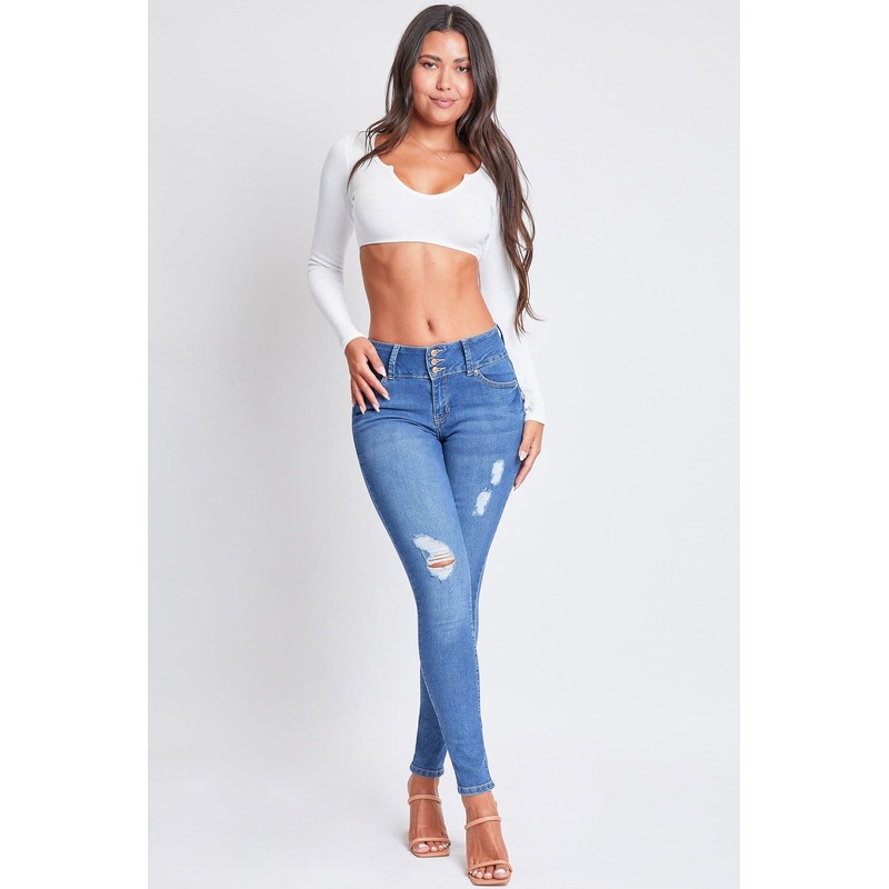Women’s Sustainable Essential Distressed Skinny Jean
