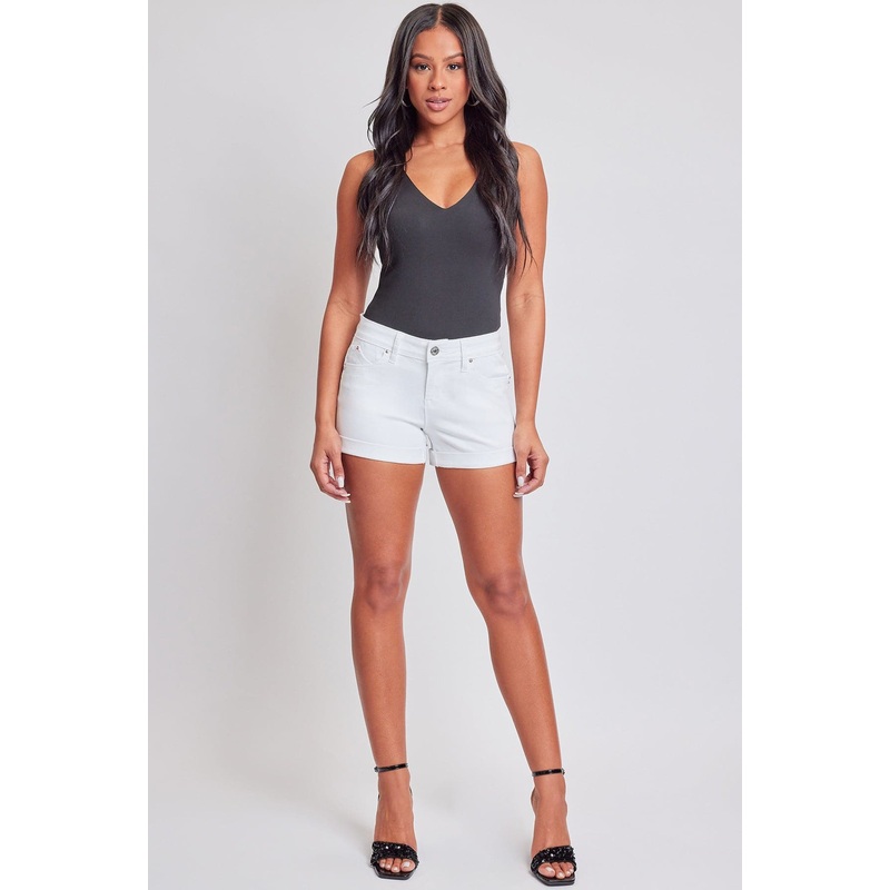 Women’s WannaBettaButt Cuffed Denim Shorts