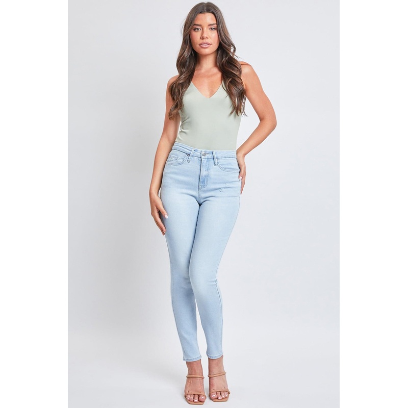Womens Curvy Fit Skinny Jeans