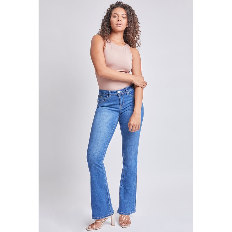 Womens Sustainable WannaBettaButt Low Rise Flare Jeans