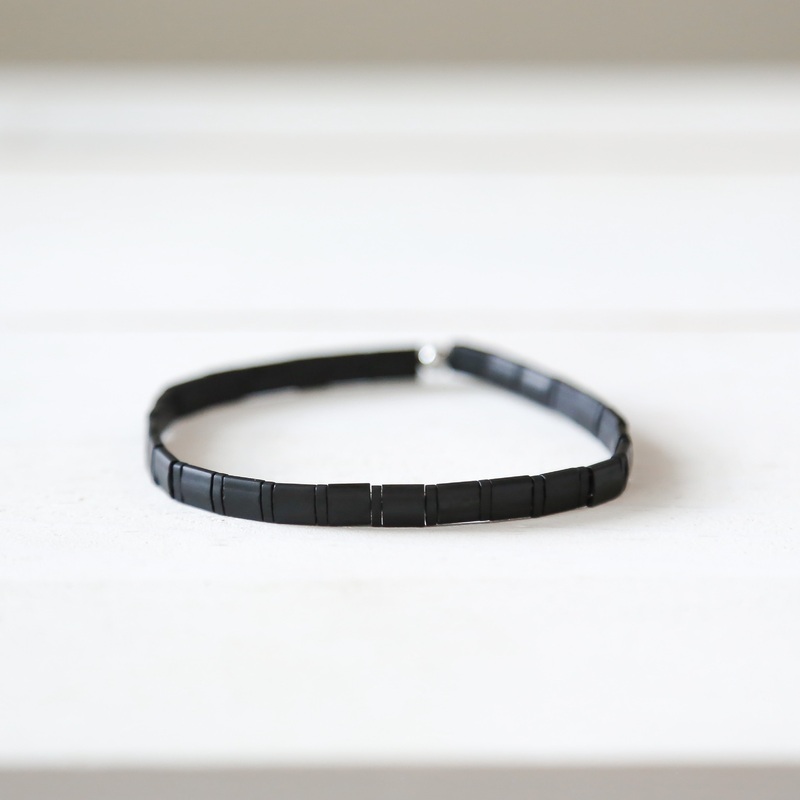 BURNOUT –  Tila Bead Bracelet | Single
