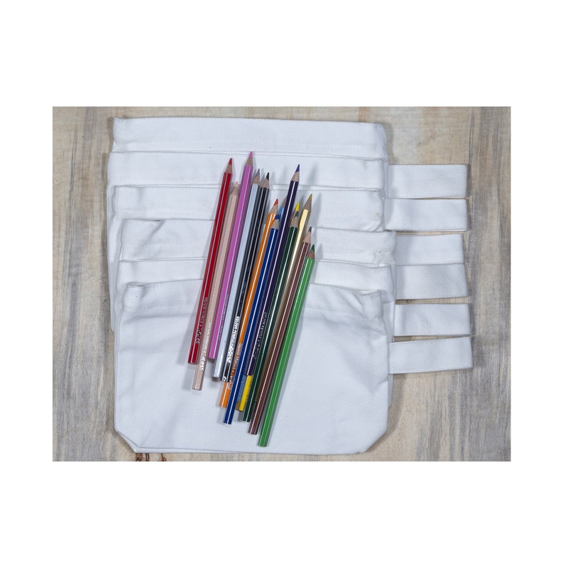 Canvas Zipper Pouch|4 Pouches