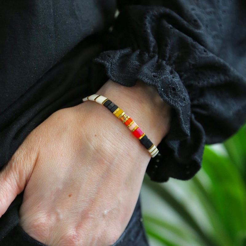 CITY SUNSET – Tila Bead Bracelet | Single