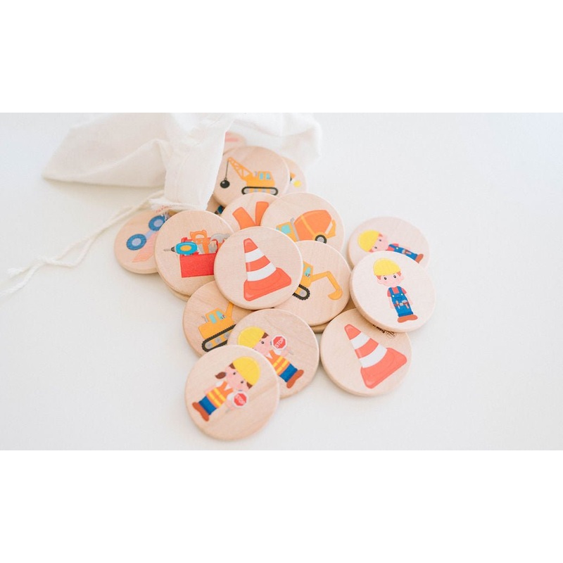 Construction Matching Tiles