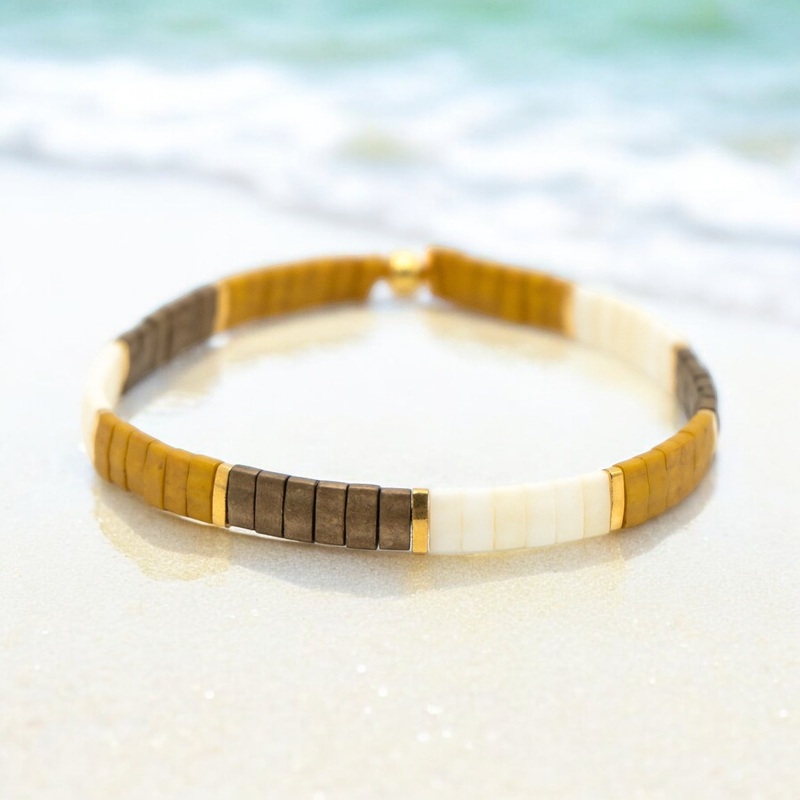 DESERT SANDS – Tila Bead Bracelet | Single