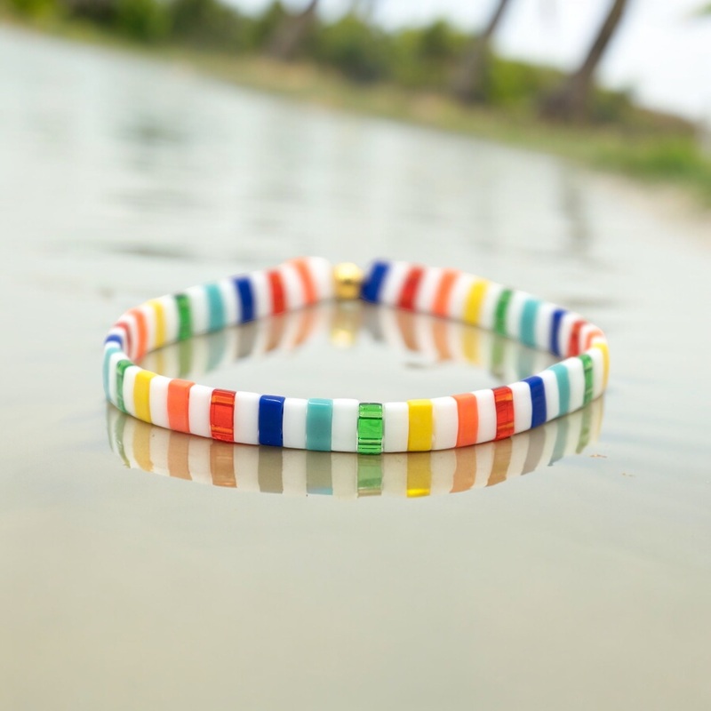 OVER THE RAINBOW – Tila Bead Bracelet | Single