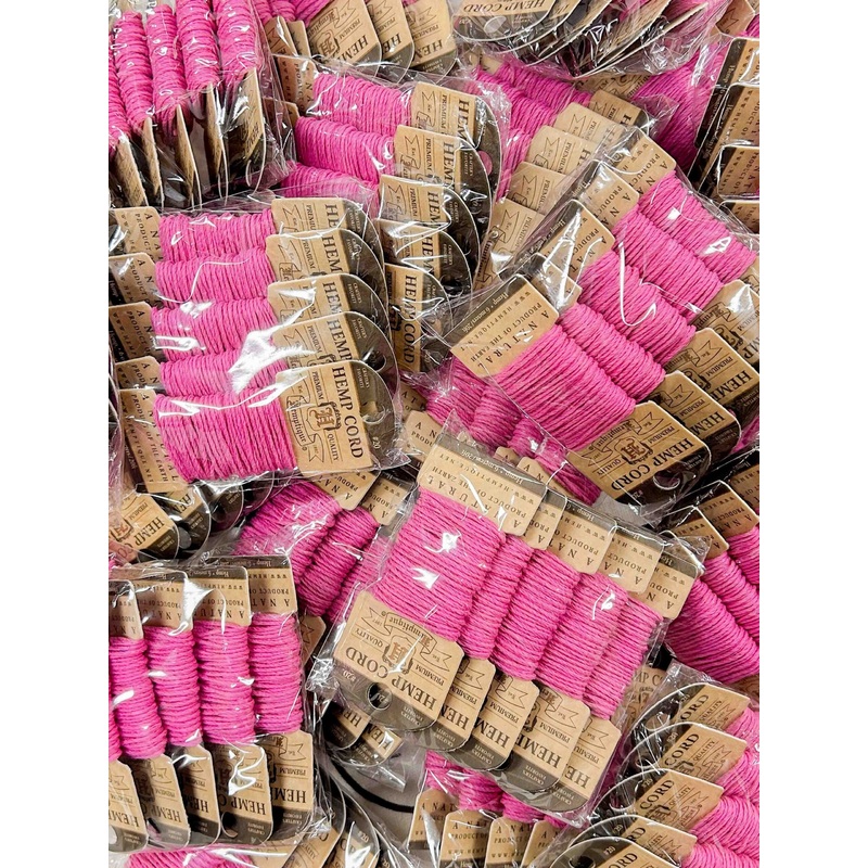 Bulk Buy – Hemp MINI cards|Pink|Teal|Neon|Red and white