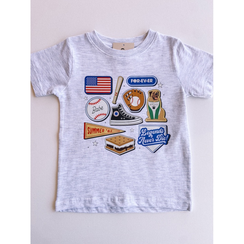 legends never die tee|3-6M|6-12M|12-18M|18-24M|2T|3T|4T|5/6|7