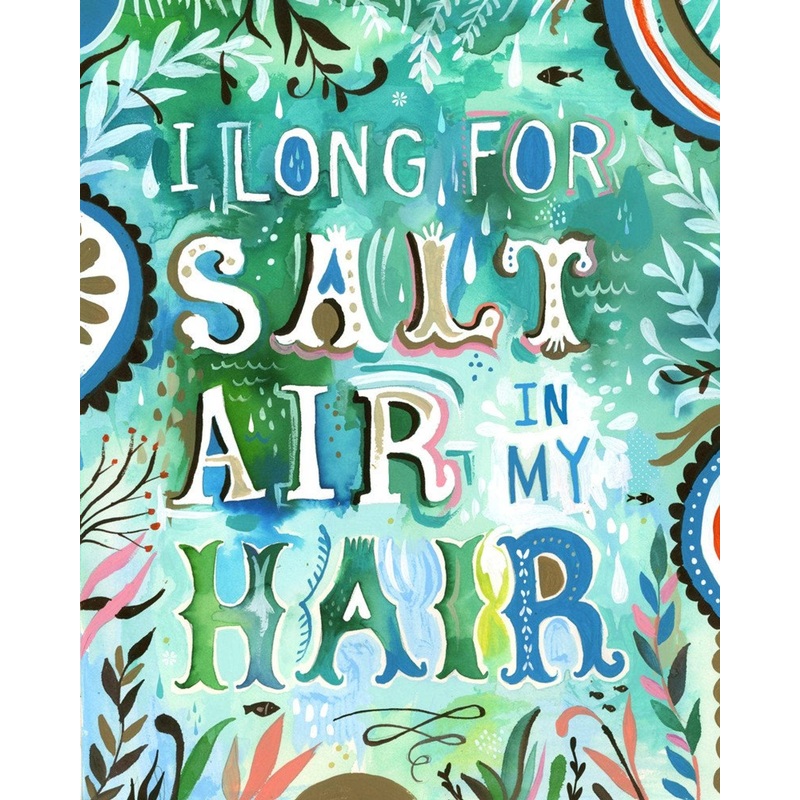 Salt Air Art Print|8 x 10