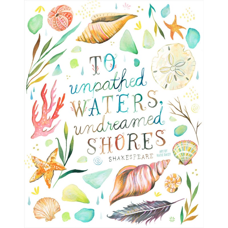 Undreamed Shores Art Print|8 x 10