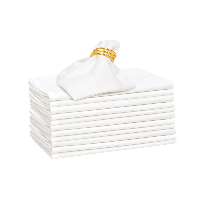 Flour Sack Napkins|White|Natural