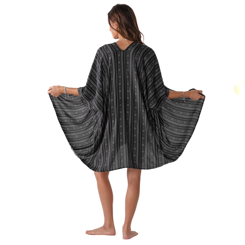 Akha Tribal Print Kimono|OSFM