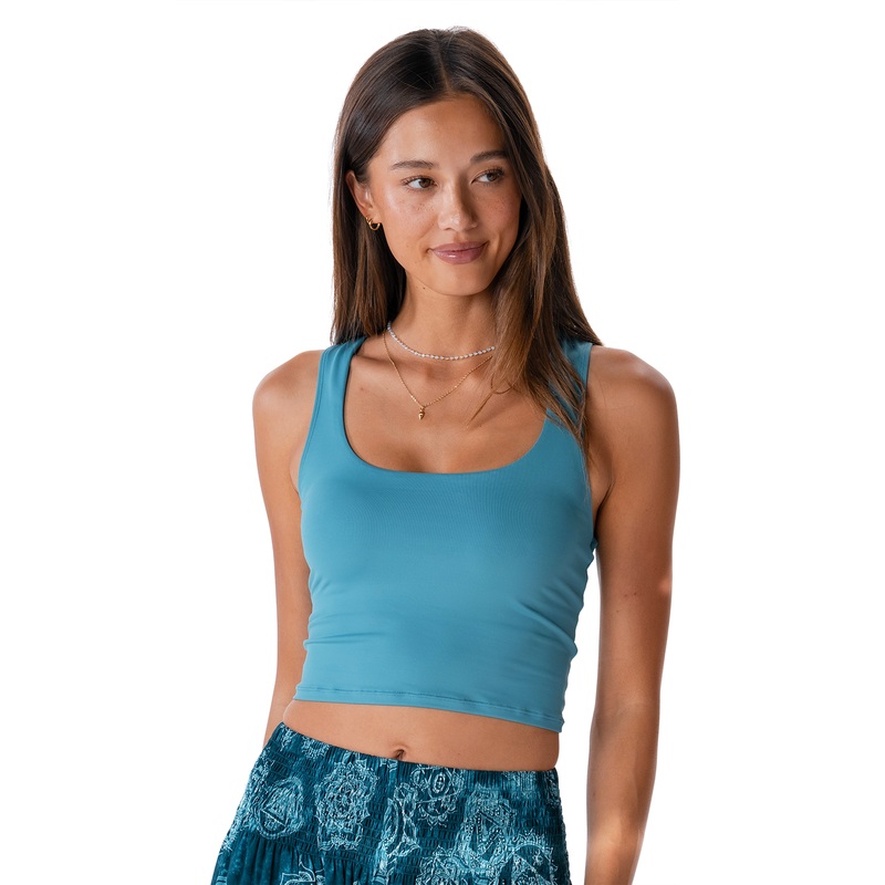 Aquamarine Vinyasa Tank|Small|Medium|Large