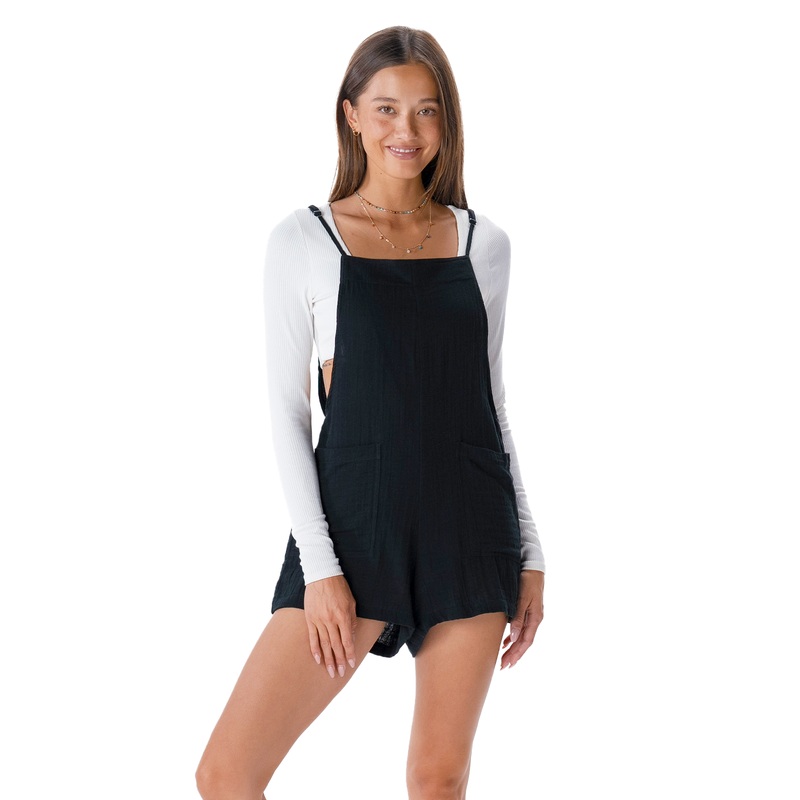 Black Boardwalk Romper|Small|Medium|Large