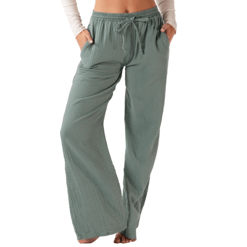 Sage Cotton Cabana Pants|Petite|Regular|Small|Medium|Large