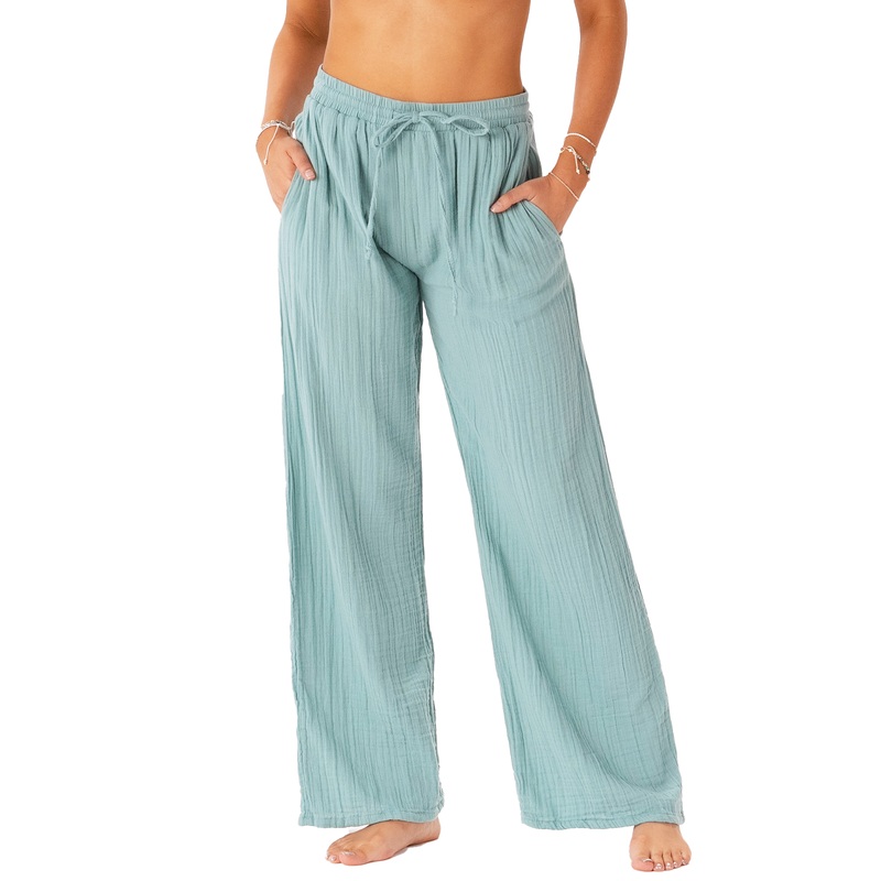 Aqua Cotton Cabana Pants|Regular|Small|Medium|Large