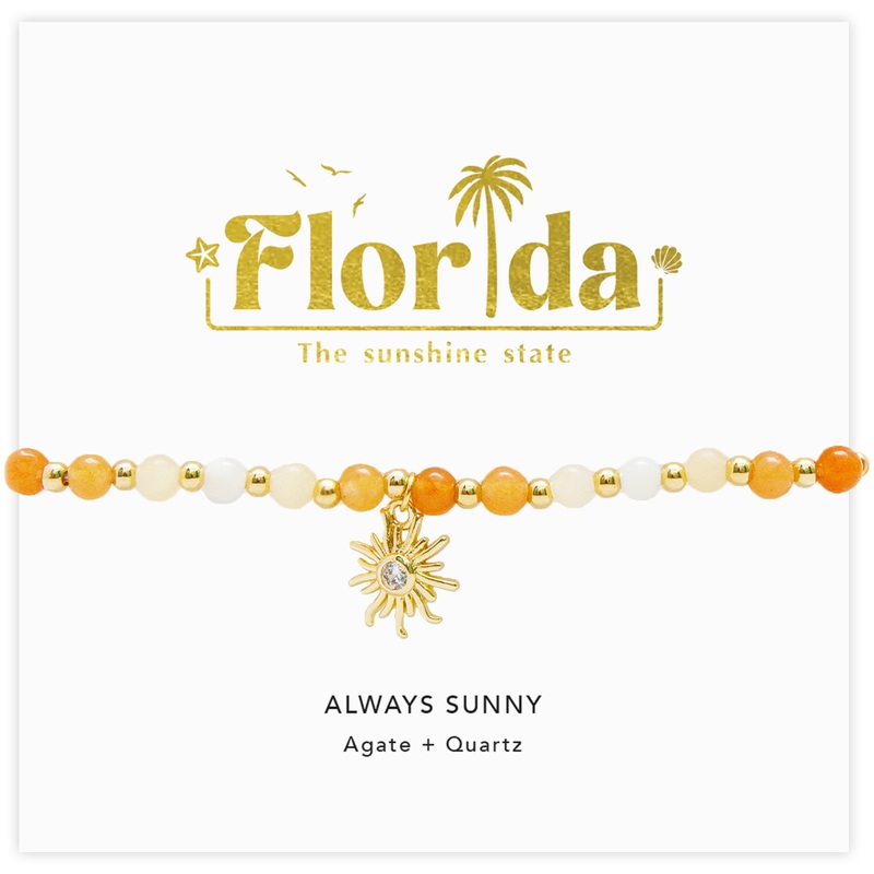 Florida Always Sunny Bracelet|Pull Through