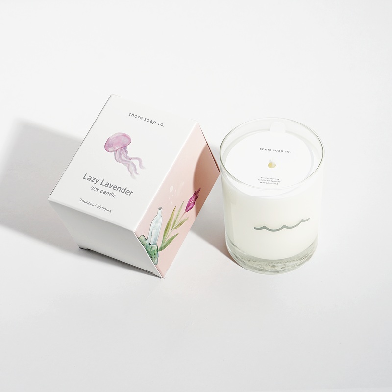 Lazy Lavender Candle|9 ounce|2 ounce