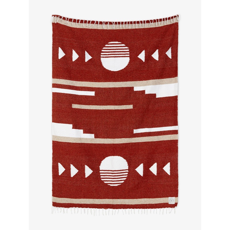 Brick Sol Mexican Blanket
